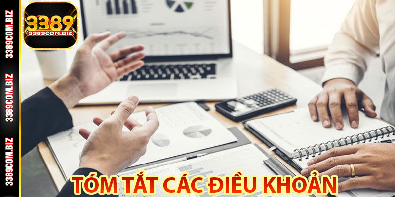Tóm Tắt Các Điều Khoản Sử Dụng Chính Của 3389